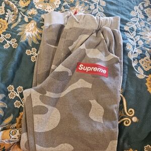 Supreme Red Tag Gray Apparel